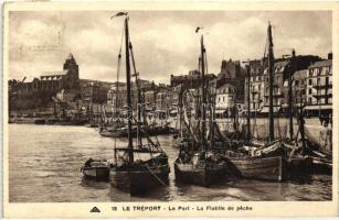 Le Tréport, Port, Flotille de peche / port, fishing boats