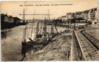 Nantes, Loire, quay, ships