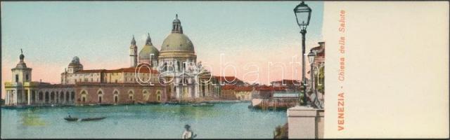 Venice, Venezia; Chiesa della Salute / church, minicard (13,8 cm x 4,2 cm)