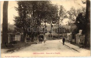 Crecy-en-Brie, Route de la Chapelle / road to the chapel