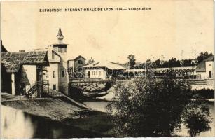 1914 Lyon, Exposition Internationale, Village Alpin