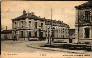 Lure, Entrée de la Caserne Lasalle / entry to the barracks