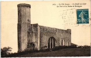 Saint-Jean-de-Luz, Bordagain tower and ruins
