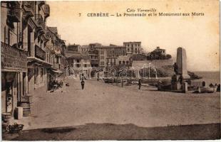 Cerbere, Promenade, Monument aux Morts