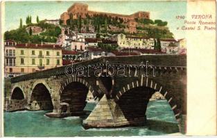Verona, Ponte Romano, Castel S Pietro / bridge, castle