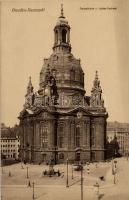 Dresden-Neumarkt, Frauenkirche, Luther Denkmal / church, Martin Luther statue