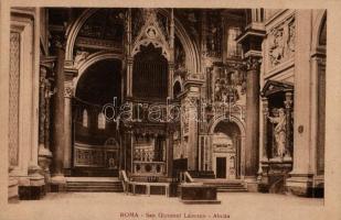 Rome, Roma; San Giovanni Laterano, abside / church interior, apse