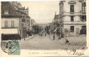 Autun, Avenue de la Gare