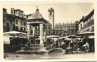 Verona, Piazza delle Erbe / fruit market