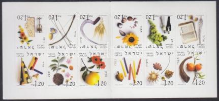12 Months of teh Year self-adhesive stamp-booklet, Az év 12 hónapja öntapadós bélyegfüzet