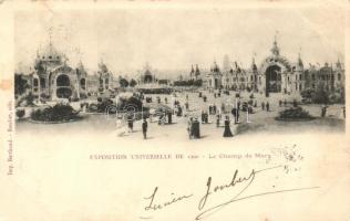 1900 Paris, Exposition Universelle, Le Champ de Mars / promenade