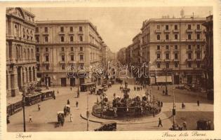 Naples, Napoli; Piazza della Borsa / square