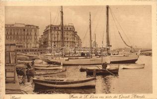 Naples, Napoli; Porto di L. Lucia, Grandi Alberghi