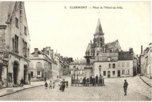 Clermont, Place de l'Hotel de Ville