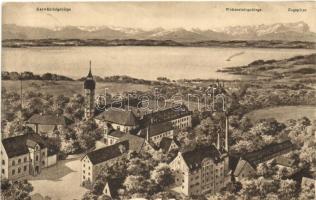 Andechs, Kloster, Ammersee, Gebirgspanorama