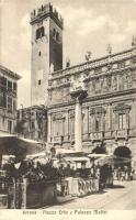 Verona, Piazza Erbe e Palazzo Maffei / fruit market, palace