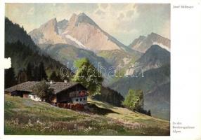 In den Berchtesgadener Alpen, Wiechmann Bildkarten Nr. 328. s: Josef Süssmayr