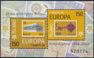 50 éves az Europa CEPT bélyeg, 50th anniversary of Europa CEPT stamp