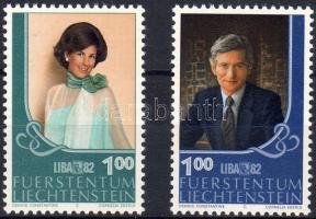 LIBA ´82 Bélyegkiállítás pár, Stamp Exhibiton LIBA ´82 pair