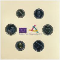 2011. 1Ft-200Ft (6xklf) coin set 2011. 1Ft-200Ft (6xklf) forgalmi sor