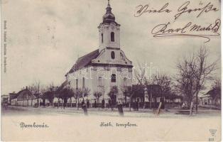 Dombovár, Katolikus templom, Bruck Sándor kiadása