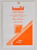 hawid Block sizes 160 x 120 mm, crystal clear - pack of 10, Hawid 2203 víztiszta filatasak 160x120d, hawid Klemmtaschen Blockstreifen 160 x 120 mm, glasklar, 10 Stück