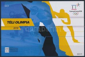 Téli Olimpia emlékív, Winter Olympic memorial sheet