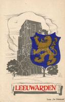 Leeuwarden, Oldehove, coat of arms s: Lindenberg