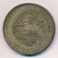 1938. 5P &quot;Szent István&quot; / patina 1938. 5 Pengő &quot;Stephen I&quot; / pat...