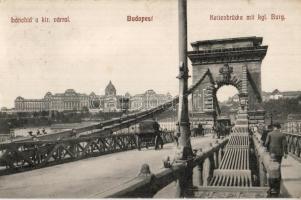 Budapest Lánchíd, Királyi vár