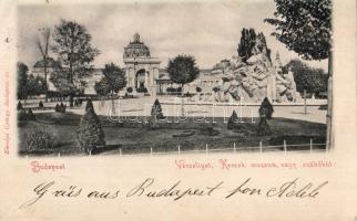 1899 Budapest XIV. Városliget, Kereskedelmi Múzeum, Nagy szökökút