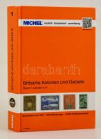 MICHEL Britische Kolonien und Gebiete, Band 1: A-H, Michel brit gyarmatok és területek 1. kiadás A-H, MICHEL Britische Kolonien und Gebiete, Band 1:A-H