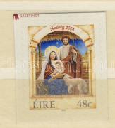 Christmas self-adhesive stamp, Karácsony öntapadós bélyeg, Weihnachten selbstklebende Briefmarke