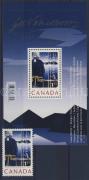 George Vancouver's 250th birthday stamp + block, 250 éve született George Vancouver bélyeg + blokk, 250. Geburtstag von George Vancouver Briefmarke + Block