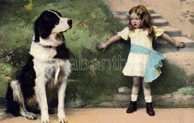 Kislány kutyával, Girl with dog