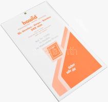 Klemmstreifen, 265 x 90 mm, glasklar, 10 Stück, doppelte Klemmnaht Hawid filacsík, víztiszta, 265 x ...