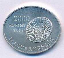 2014. 2000 Forint "100 years since Róbert Bárány won the Nobel Prize" 2014. 2000Ft "1...