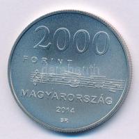 2014. 2000 Forint "The 200th Anniversary of the birth of Béni Egressy" 2014. 2000Ft "...