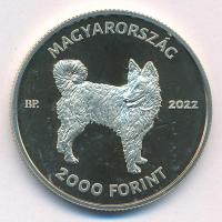 2022. 2000 Forint "Hungarian dog breeds - Mudi" 2022. 2000Ft "Magyar kutyafajták - Mu...