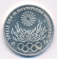 1972D 10M "Müncheni Olimpia / Olimpiai Láng", 1972D 10 Mark "Olympic Games Munich / Olympic Flame", 1972D 10 Mark "Olympische Spiele München / Olympische Flamme"