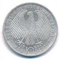 1989G 10 Mark "40 Years - German Federal Republic" 1989G 10M "40 éves az NSZK" 1...