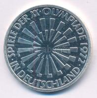 1972F 10 Mark "Olympische Spiele München / Spiral", 1972F 10M "Müncheni Olimpia / Spirál", 1972F 10 Mark "Olympic Games Munich / Spiral"