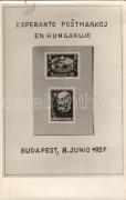 Hungarian Esperanto stamp (non pc), Magyar eszperantó bélyeg (nem képeslap)
