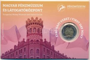 2022. 100 Forint "Hungarian Money Museum and Visitors Centre" first day issue, with "02702" serial number, 2022. 100Ft "Magyar Pénzmúzeum és Látogatóközpont" első napi veret, "02702" sorszámmal