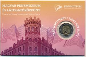 2022. 100 Forint "Hungarian Money Museum and Visitors Centre" first day issue, with "04090" serial number, 2022. 100Ft "Magyar Pénzmúzeum és Látogatóközpont" első napi veret, "04090" sorszámmal