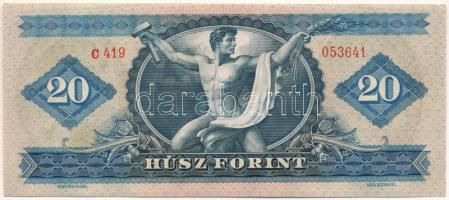 1965. 20 Forint "C 419 053641" 1965. 20Ft "C 419 053641"