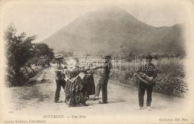 Auvergne, Francia folklór, esküvő, Auvergne, Une Noce / wedding, French folklore