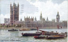 London, the House of Parliament, boats s: A. R. Quinton