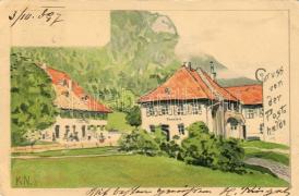 1897 Posthalde, Breitnau; penzió s: Karl Naumann, 1897 Posthalde, Breitnau; hotel s: Karl Naumann