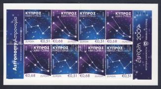 Europa CEPT csillagászat bélyegfüzet, Europa CEPT astronomy stamp booklet, Europa CEPT Astronomie Markenheftchen